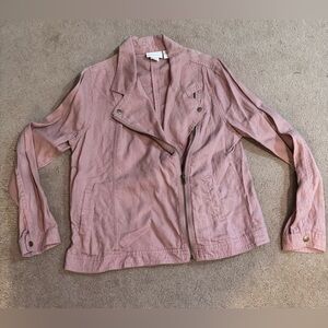 ⭐️ Cynthia Rowley Women’s linen jacket size large